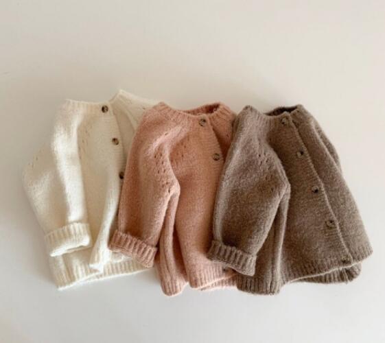 2023★秋冬新作★韓国風ベビー服★コート★アウター★カーディガン★3色70-100CM