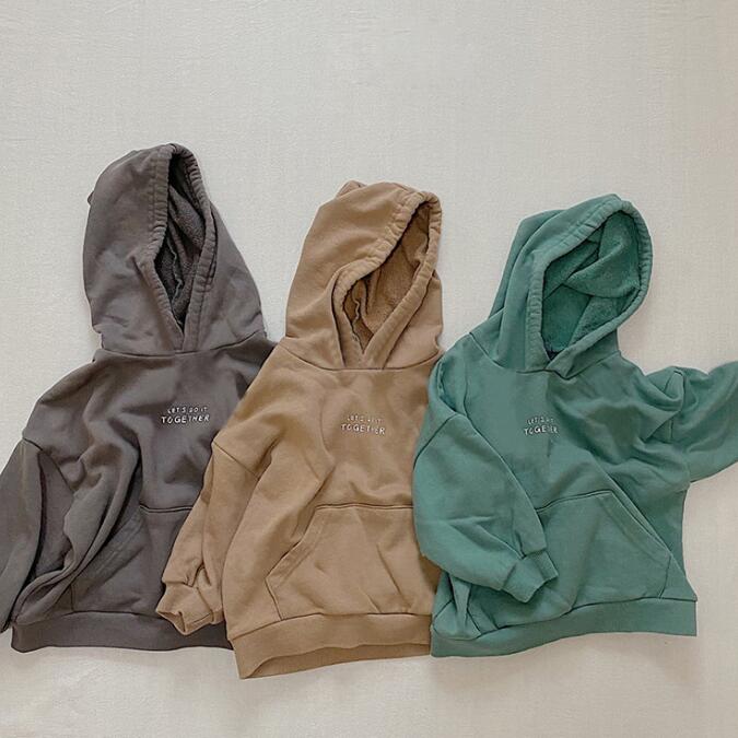 「2023秋」子供服★トップス★パーカー★長袖★韓国風子供服★男女兼用★3色★80-130CM