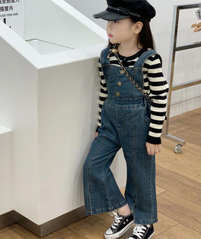 2023秋冬★子供服　ニットトップス&サロペット分けて販売★90-140cm★