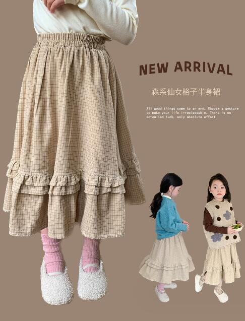 2023秋新品★子供服　スカート★90-150cm★