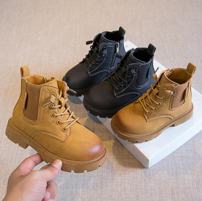 「2023秋」靴★子供靴★シューズ★キッズ★男女兼用★ショートブーツ★2色★26-36#