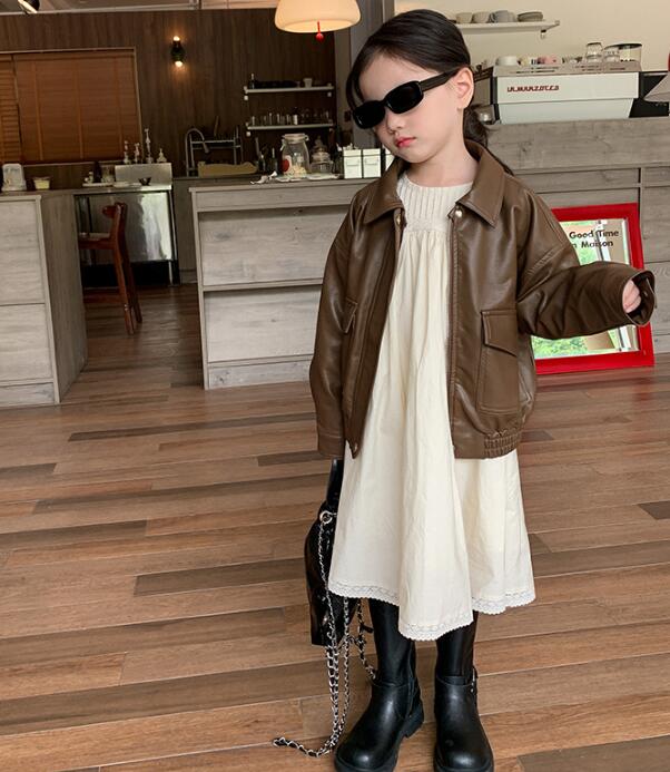 2023新品★子供服　ジャケット&ワンピース分けて販売★90-150cm★