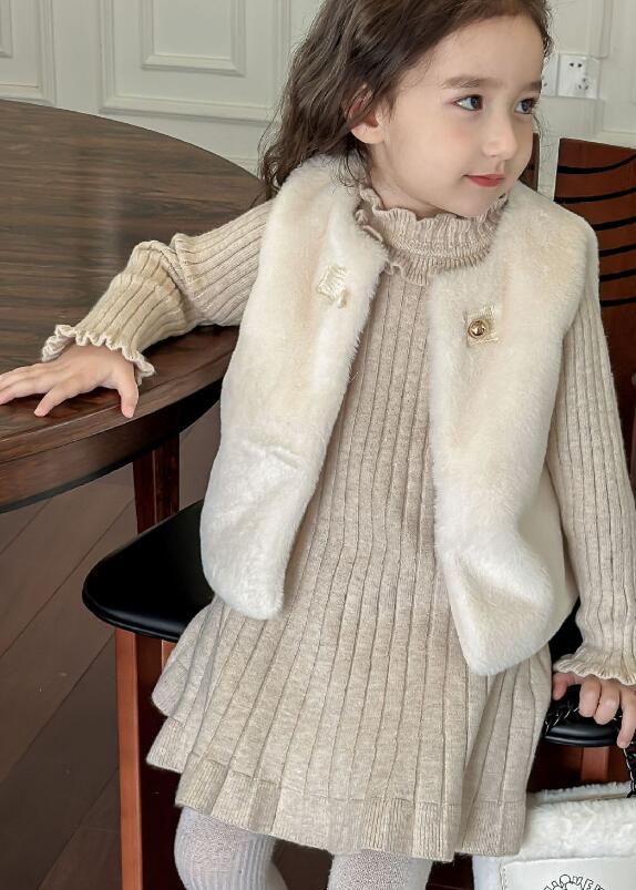 2023冬新品★子供服　厚手ニットズボン★90-150cm★2色