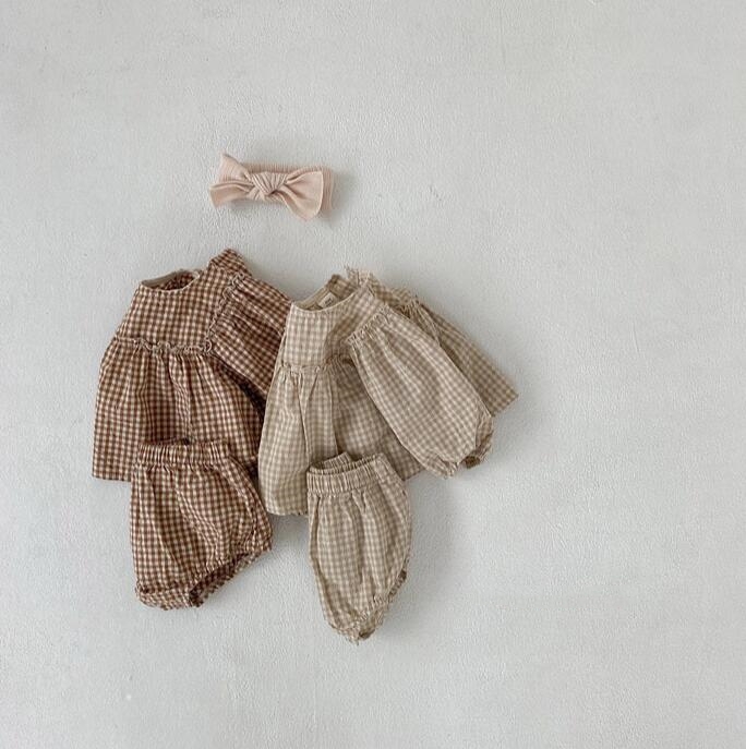 2023★春秋新作★韓国風ベビー服★トップス+ズボン2セット★2色66-90CM