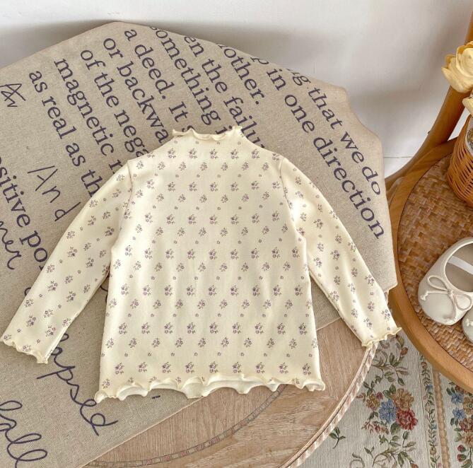 「2023秋」子供服★トップス★カシュクール★Tシャツ★韓国風子供服★ベビー★66-100CM