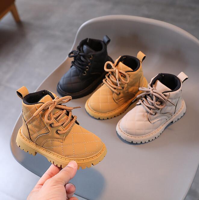 靴★子供靴★キッズ靴★シューズ★男女兼用★ショートブーツ★3色「21-30#」