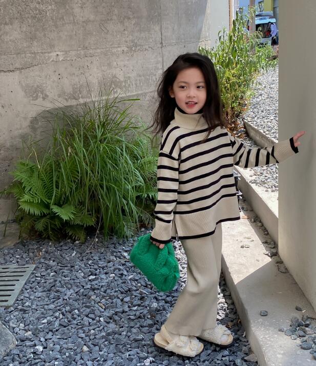 2023★春秋新作★韓国風子供服★トップス+ズボン2セット★90-140CM