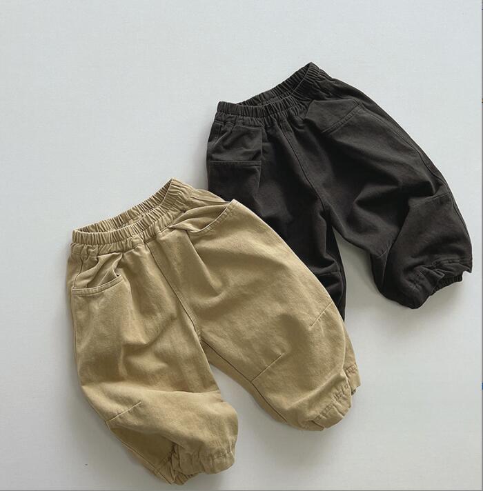 2023★春秋新作★韓国風子供服★ズボン★2色80-130CM