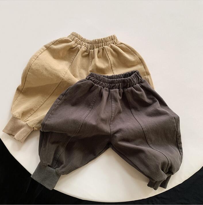 2023★春秋新作★韓国風子供服★ズボン★2色80-130CM