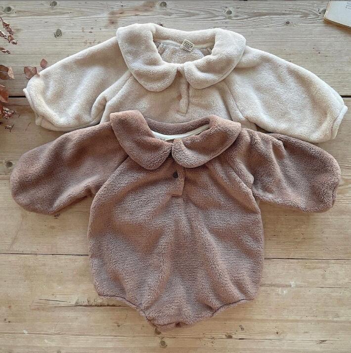 2023★秋冬新作★韓国風子供服★ロンパース★2色66-90CM