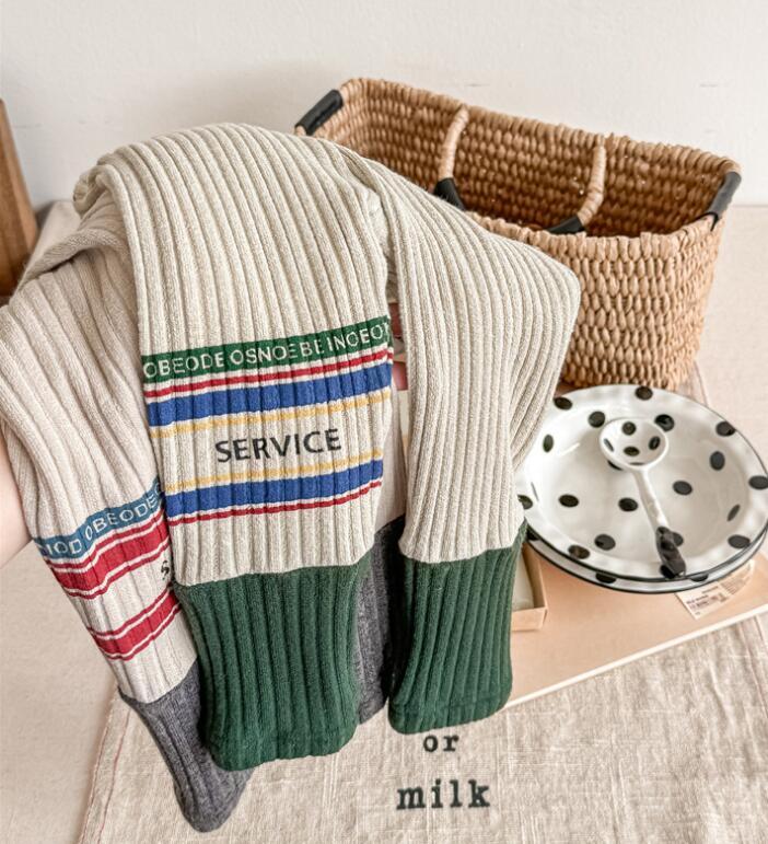 2023★秋冬新作★韓国風子供服★ズボン★裏起毛★2色80-130CM