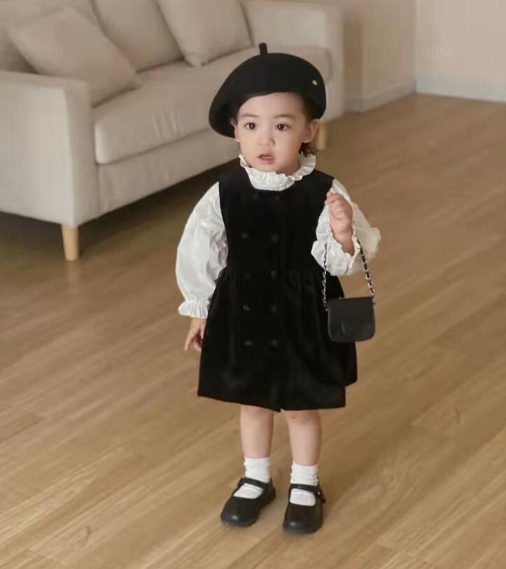 2023★春秋新作★韓国風子供服★トップス★ワンピース★分けて販売★80-120CM