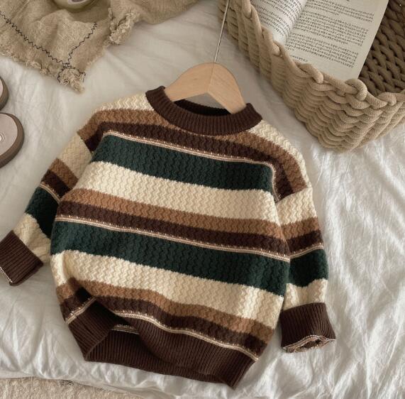 子供服★トップス★ニット★セーター★韓国風子供服★キッズ男の子★90-140CM