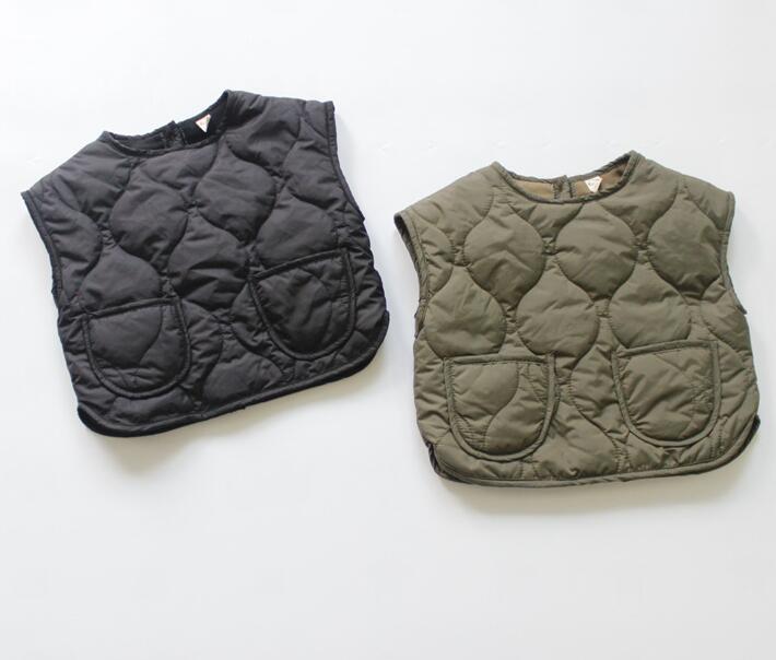 冬★子供服　厚手ベスト★90-140cm★2色