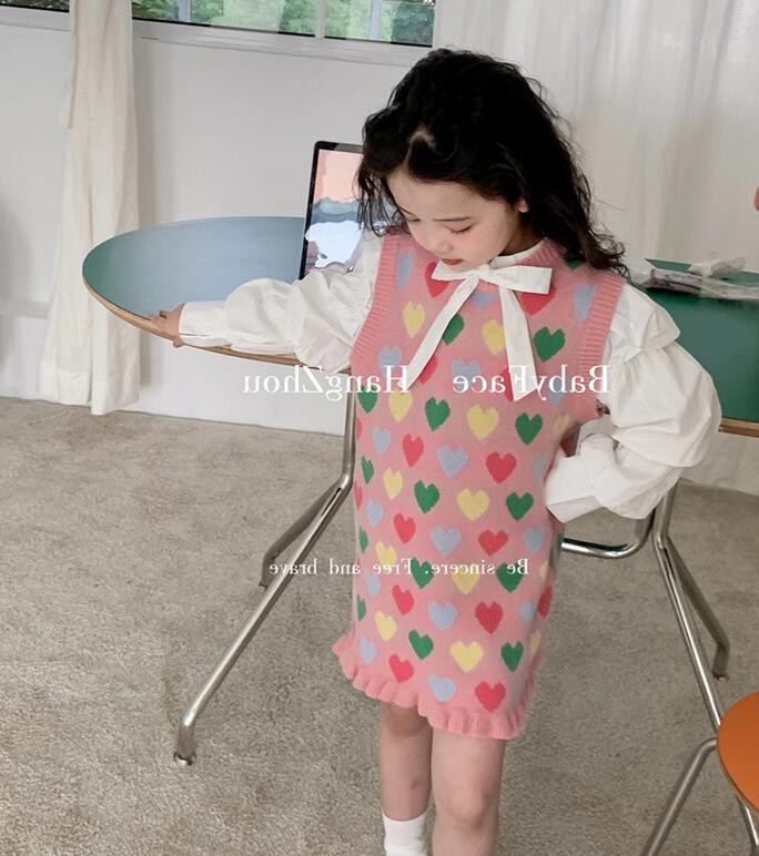 2023秋★子供服　トップス&ニットワンピース分けて販売★90-140cm★