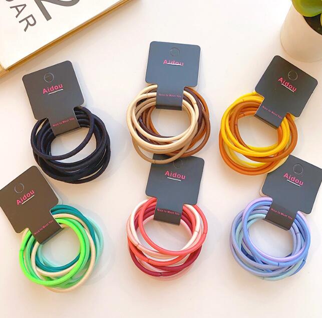 子供用★髪飾り★まとめ髪用★ヘアアクセサリー★可愛い★10枚入り★ヘアゴム★多色