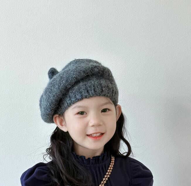 2023秋冬新品★子供用★帽子　ベレー　ハット★7色選べ