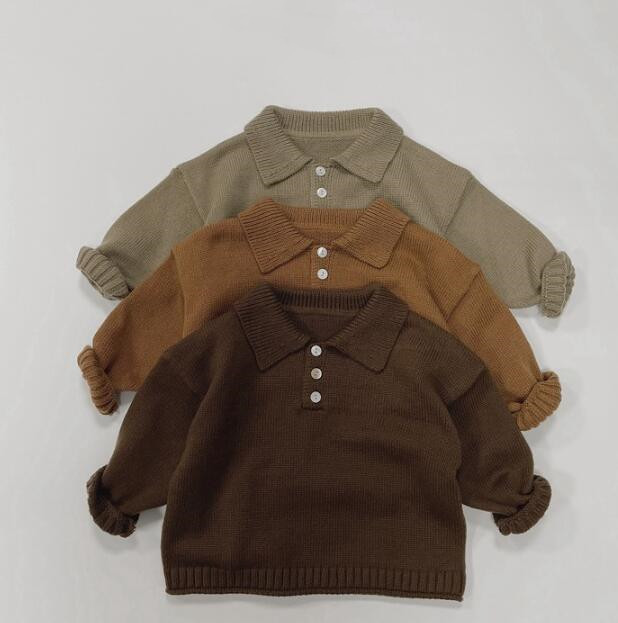 子供服★トップス★ニット★セーター★韓国風子供服★キッズ★男女兼用★3色★80-130CM