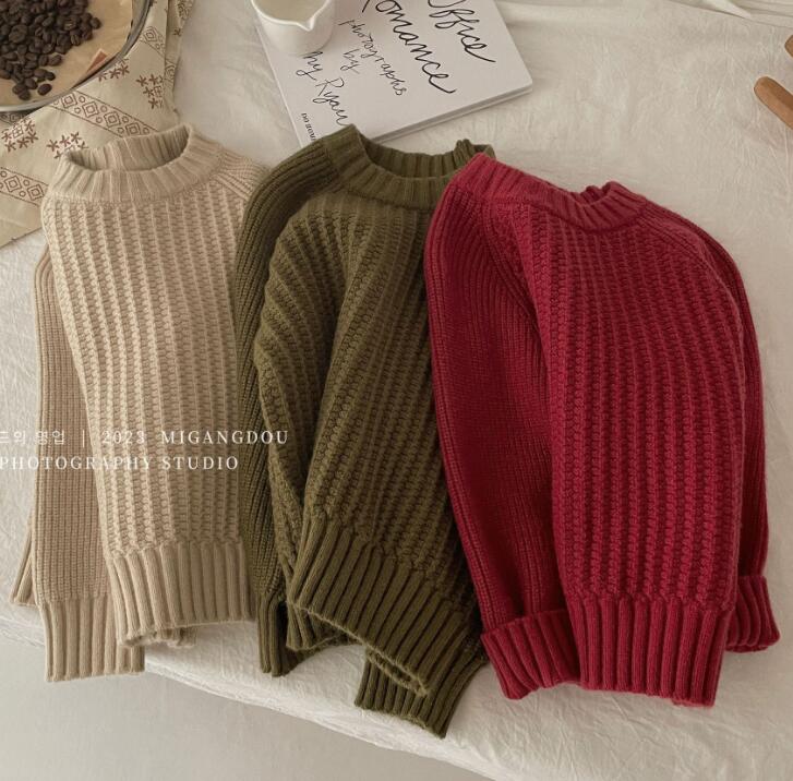 2023年冬★子供服　セーター　★90-140cm★3色