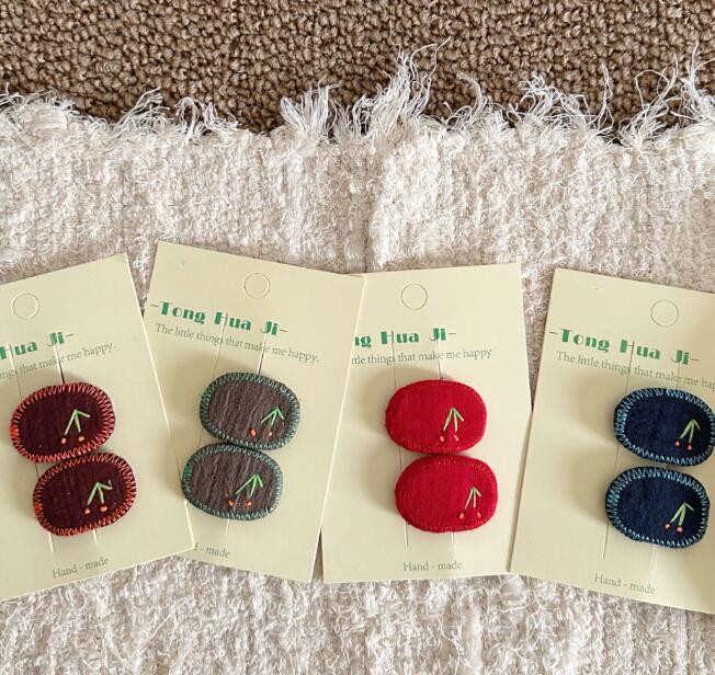 髪飾り★まとめ髪用★ヘアアクセサリー★子供用★キッズ★ヘアピン★2枚入り★多色