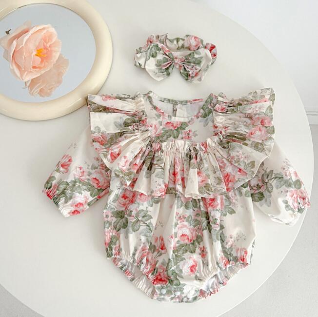 子供服★連体服★ロンパース★長袖★韓国風子供服★ベビー★可愛い★66-90CM