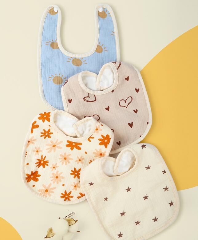 新登場★ベビー涎掛け★棉質　11種★食事用★