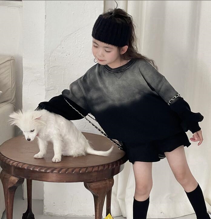 2024★秋冬新作★韓国風子供服★トレーナー★裏起毛★90-140CM