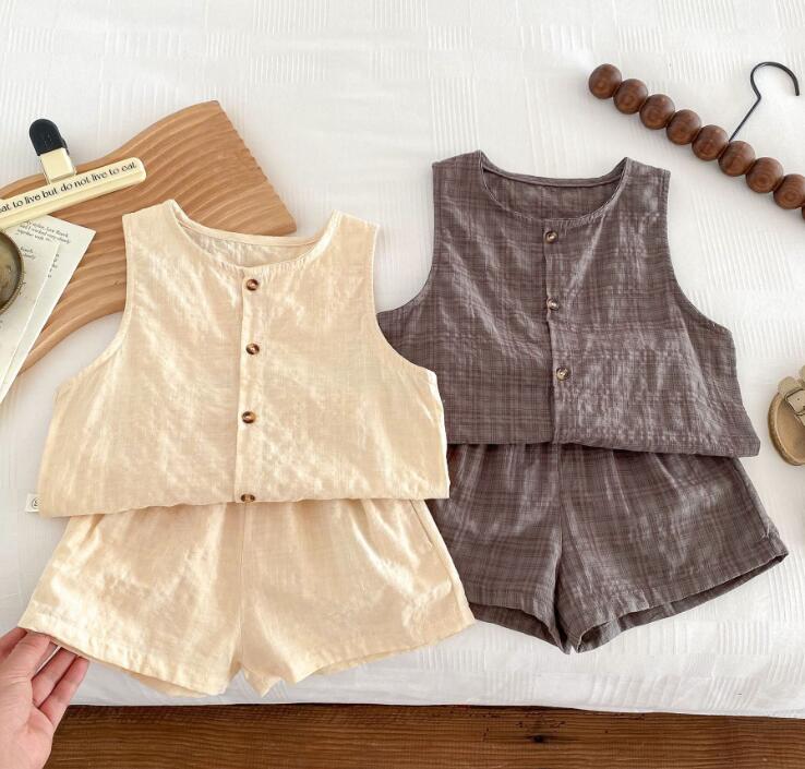 2024年新型★子供服　トップス+ズボン　セット★80-120cm★2色