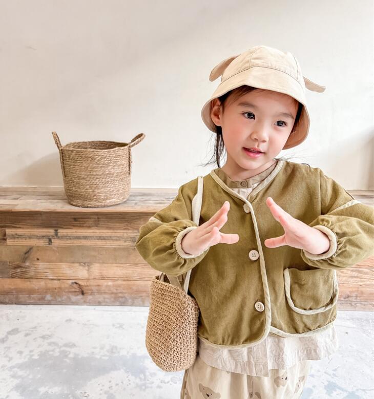 2024★春秋新作★韓国風子供服★コート★アウター★2色80-130CM