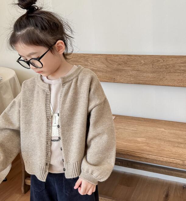 2024春新品★子供服　カーディガン★80-130cm★2色
