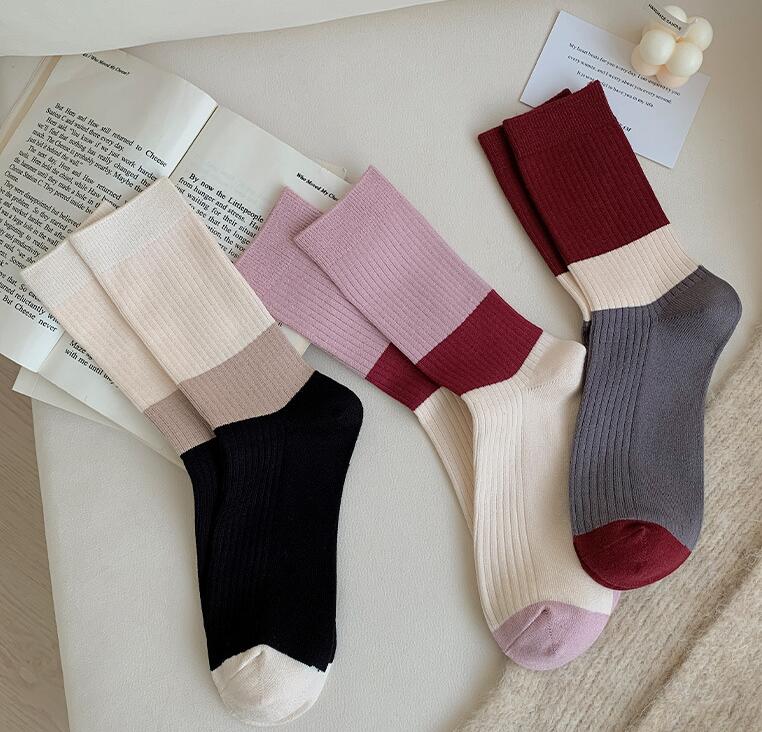 2024★秋冬新作★レディース靴下★ソックス★5色