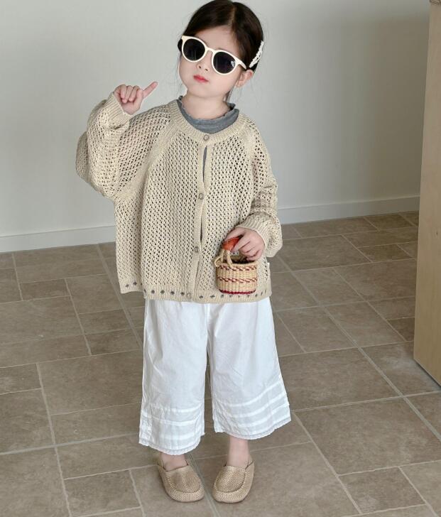 2024新品★子供服 　カーディガン&ズボン分けて販売★90-140cm★