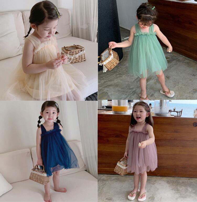 2024★春夏新作★韓国風子供服★ワンピース★4色7-15