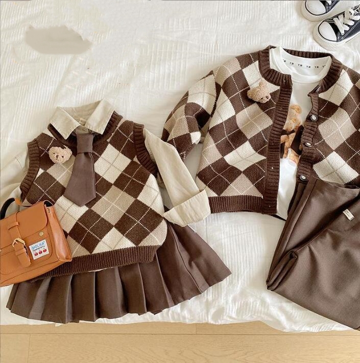 2024★春秋新作★韓国風子供服★コート★チョッキ★シャツ★スカート★ズボン★80-140CM