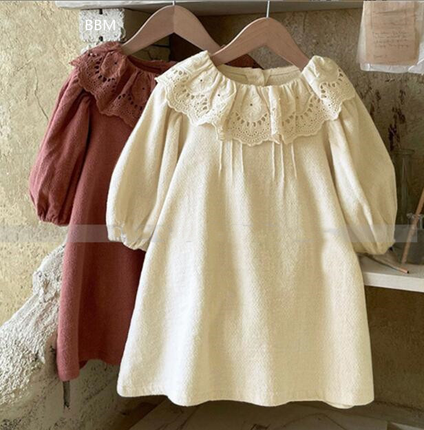 2024★春秋新作★韓国風子供服★ワンピース★2色80-130CM