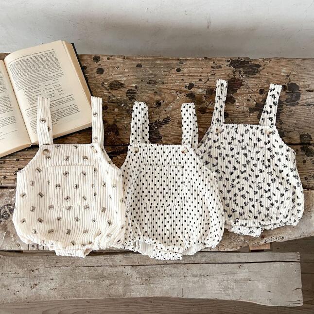 子供服★サロペットロンパース★連体服★韓国風子供服★可愛い★3色★66-100CM