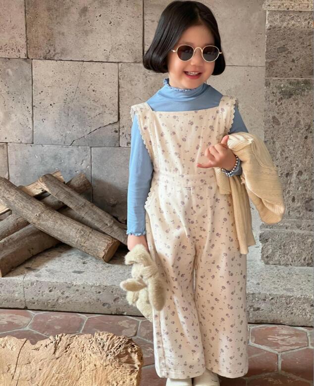 2024★春秋新作★韓国風子供服★サロペット★80-140CM