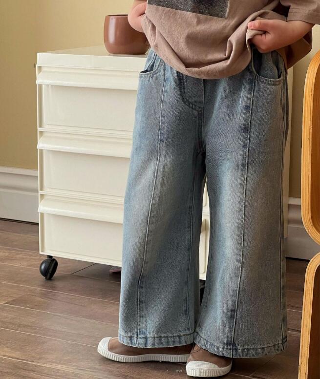 2024★春秋新作★韓国風子供服★ジーンズ★80-140CM