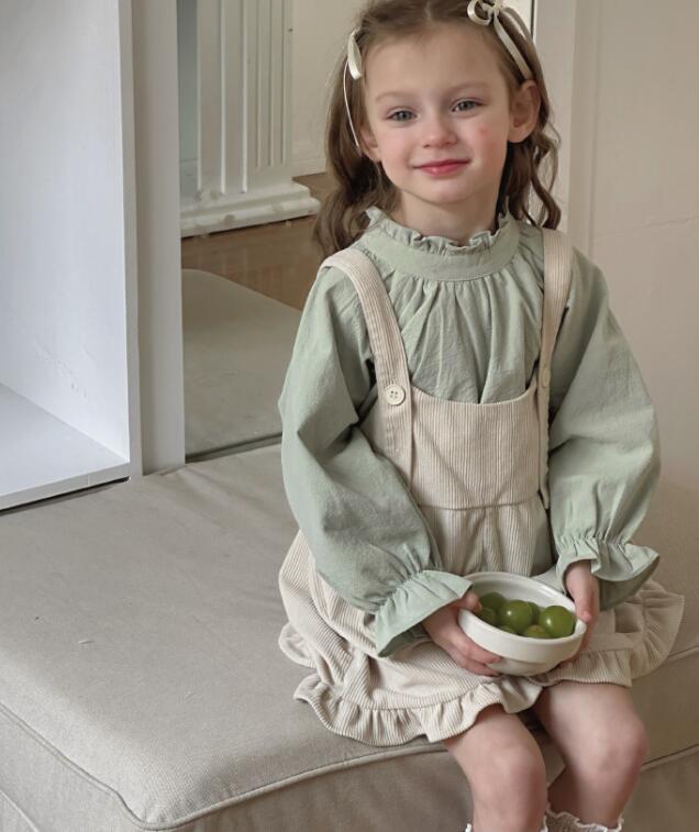 2024新品★子供服 　トップス&サロペット分けて販売★90-140cm★