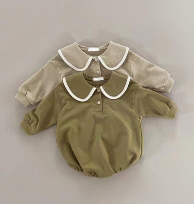 2024★春秋新作★韓国風ベビー服★ロンパース★2色66-90CM