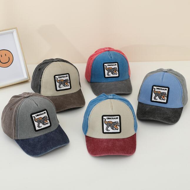 子供用★帽子★キャップ★野球帽★キッズ★男女兼用★ダイナソー★5色