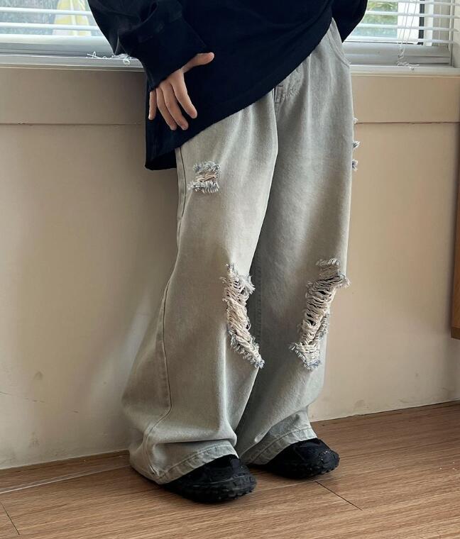 2024年★子供服　デニムズボン★90-160cm★