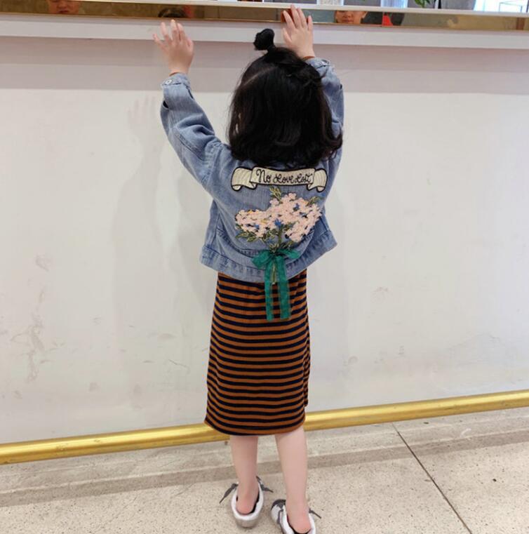 2024★春秋新作★韓国風子供服★コート★ワンピース★分けて販売★7-15