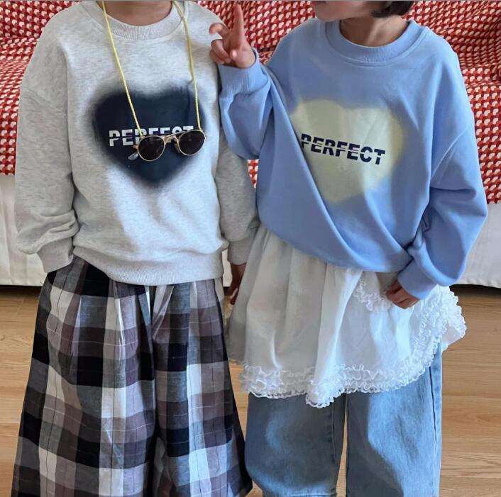 2024★春秋新作★韓国風子供服★トレーナー★2色80-140CM