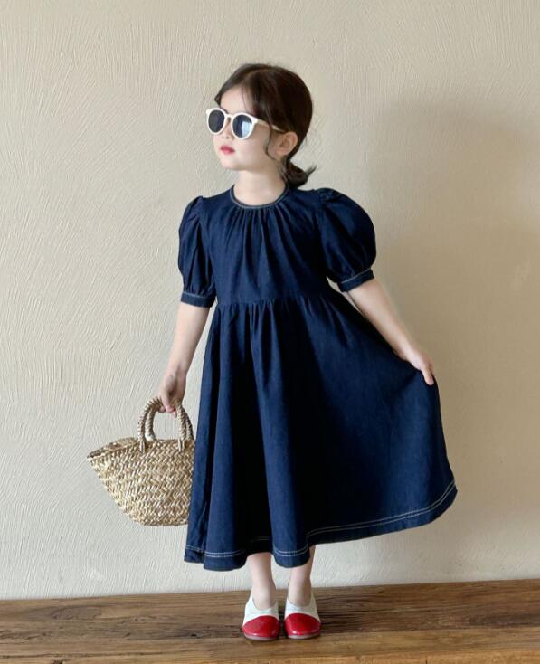 2024年新品★子供服 　ワンピース★90-140cm★