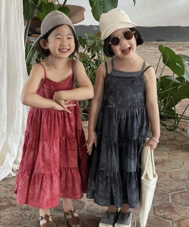 2024夏新品J★子供服　ワンピース★80-140cm★2色