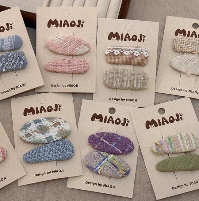 髪飾り★まとめ髪用★ヘアアクセサリー★子供用★キッズ★ヘアピン★2枚入り★多色