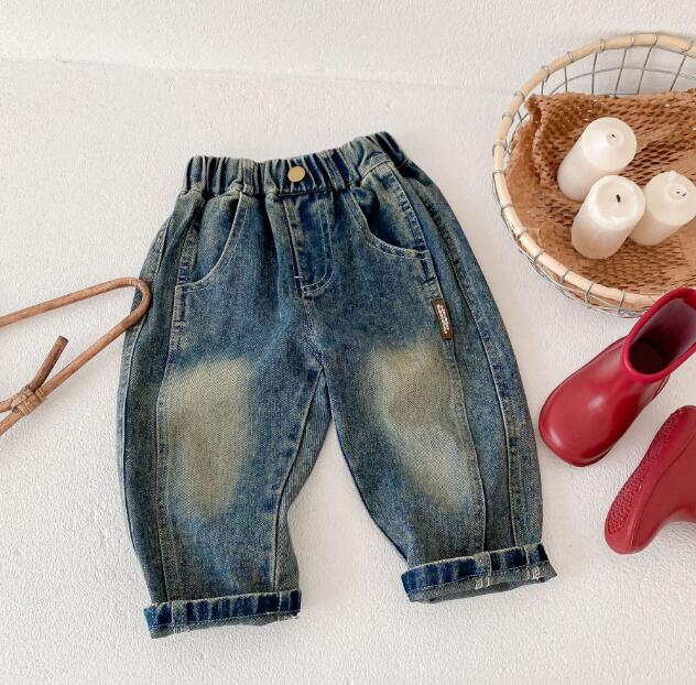 子供服★ボトムス★ジーンズ★デニム★韓国風子供服★キッズ★男女兼用★80-140CM