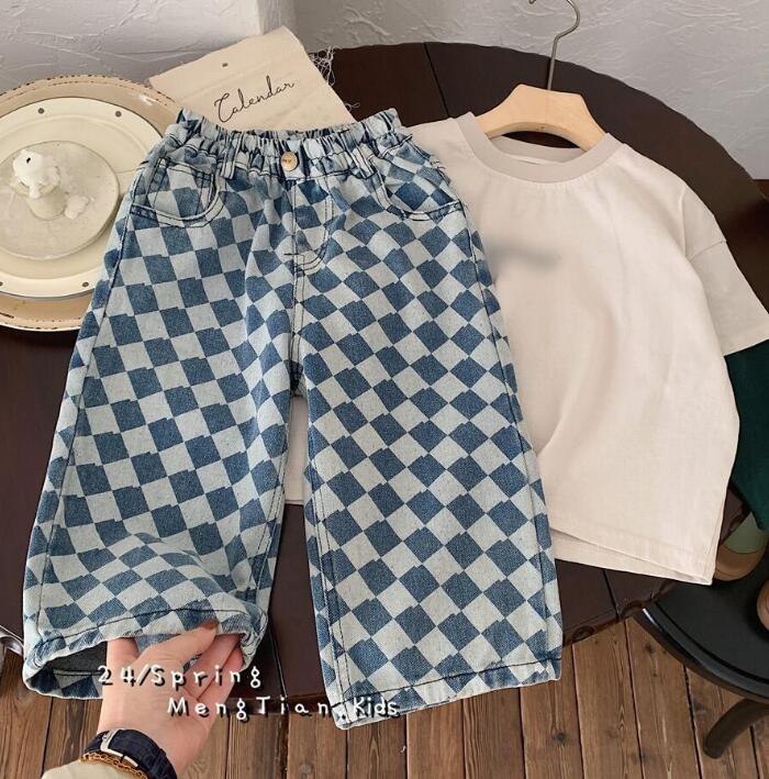 2024新品★子供服 　デニムズボン★90-140cm★