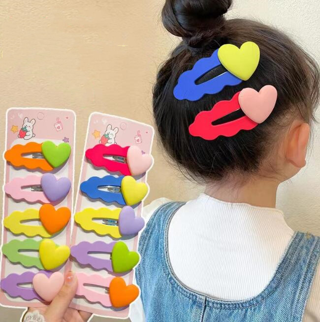 髪飾り★まとめ髪用★ヘアアクセサリー★子供用★ヘアピン★5枚入り★可愛い★多色